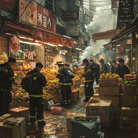市集，是城市的心跳，每一個攤位都是跳動的音符，奏響著生活的交響樂，讓人流連忘返