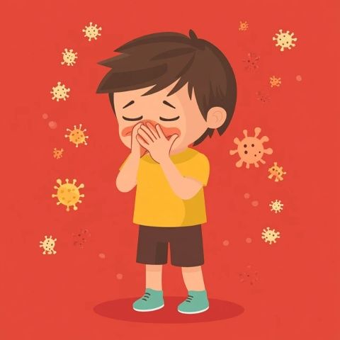 兒童過敏性鼻炎按摩療法，改善癥狀促健康