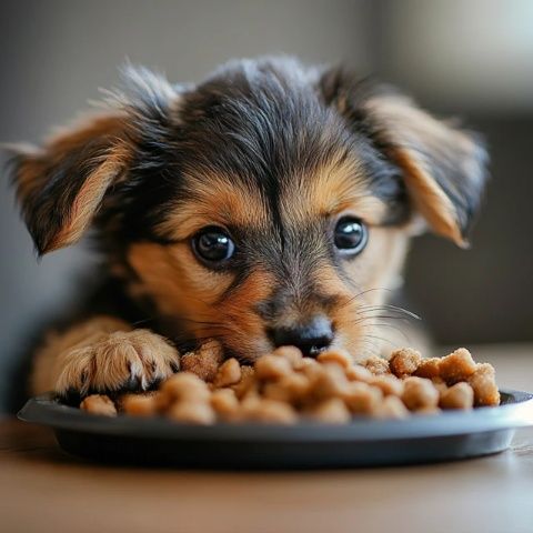 4個月金毛幼犬科學喂養指南:營養需求與喂食技巧