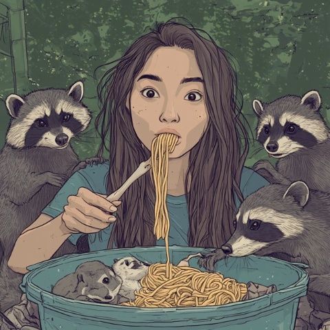小兔子Mimi的森林尋食記：一場(chǎng)溫馨的團(tuán)圓飯前奏
