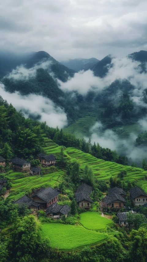 從龍巖來(lái)到了江西省萍鄉(xiāng)市蘆溪縣，一路上經(jīng)過(guò)許多山脈