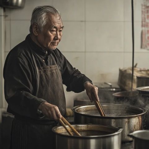 溧陽臺風天在家做傳統美食油炸糍，超好吃!