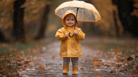 
兒童雨天安全手冊：教育、防護與應對指南
