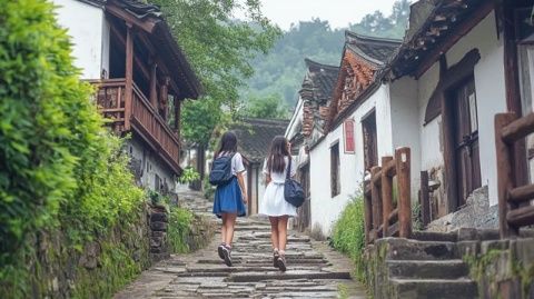 行走在武義的古街，感受歷史的沉淀與滄桑