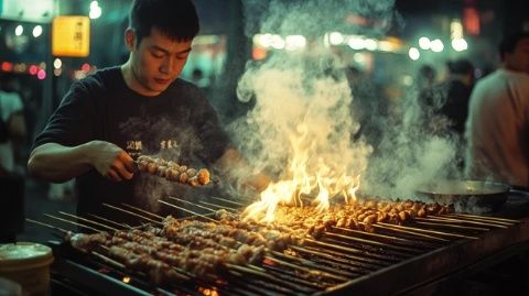 汕尾夜市必吃美食：蠔煎、糕點(diǎn)與燒烤探秘