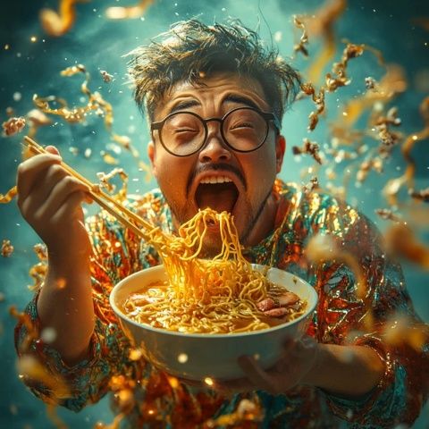 跳跳糖拌面黑暗料理你敢吃嗎？