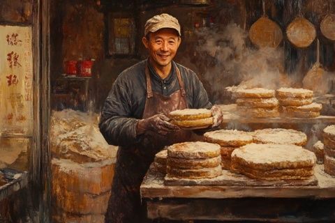 長沙中山路清泉閣包子鋪：15年堅持1元肉包，皮薄餡嫩傳承老長沙味道
