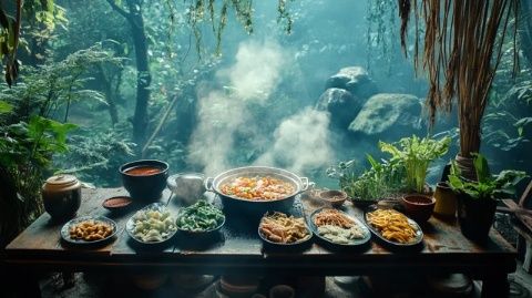 錦堂美食(東南亞風情，水木錦堂.越獄)
