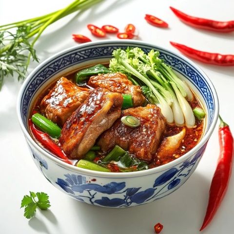 荊粉小吃牛肉面館開業，招牌面僅需八元，引發早餐市場熱議！