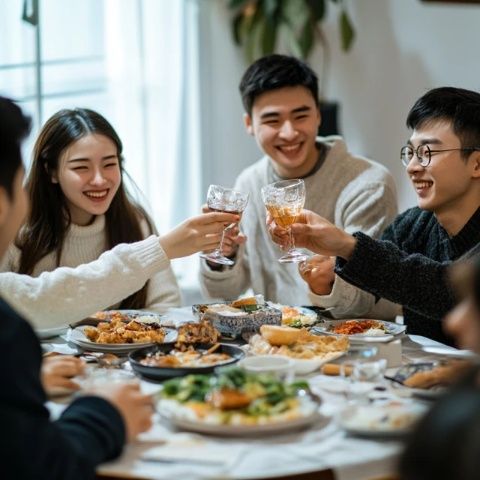 阿信深情呼吁共享中華美食文化：我們都是中國(guó)人