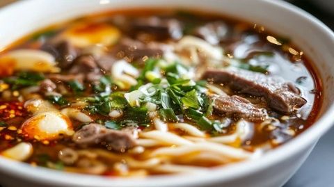 江夏區金口鎮牛肉粉探尋記：郭戰牛肉粉，當地人常去的老字號美食店，味道如何？