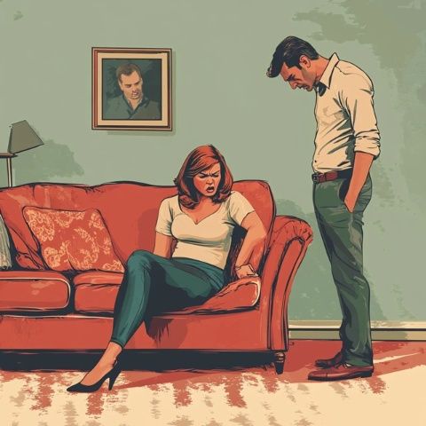 她也許誤會了：難道是想逃婚？