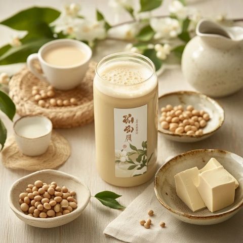 打完豆?jié){的豆渣可以做豆渣餅(打豆?jié){剩下的豆渣)