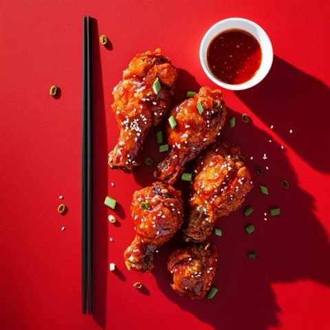 新生夏意濃，韓式炸雞與西瓜的夏日盛宴：品味美食，享受生活