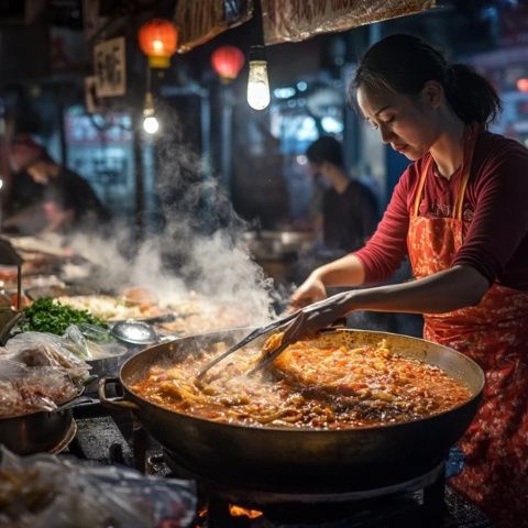 在濟南的一條街道上，有一家名叫正新拉面的餐館，早已在當地小有名氣