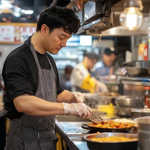 揭秘水煎肉新吃法：無需炭火，德化步行街的獨(dú)特美食之旅