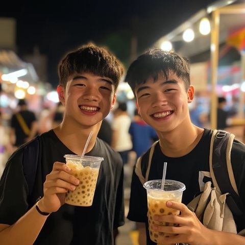旅行中山，開業大吉,第一次來中山正式旅行，很巧，趕上我們消費的兩家店第一天開業
