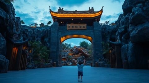 中國古代傳說中，九個黃龍的孩子居住的地方