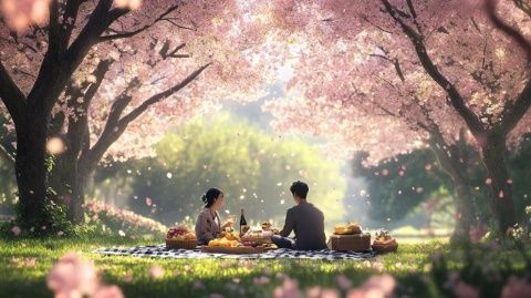桃花林中喜相逢，春風(fēng)十里不如你