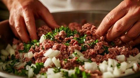 調整絞肉機音量至低檔，自制家鄉風味扁肉，兼顧美味與寧靜