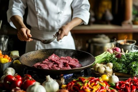 調整絞肉機音量至低檔，自制家鄉風味扁肉，兼顧美味與寧靜