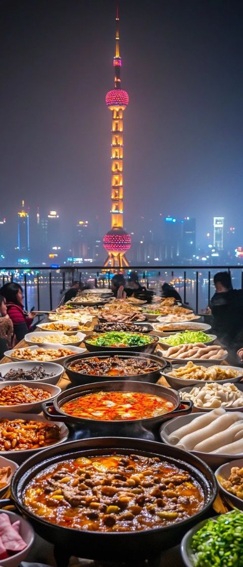 「重慶」這家藏在大廈里的空中花園火鍋必打卡！環境超美！菜品新鮮！