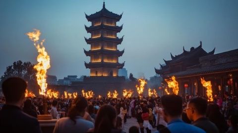 五一假期，河南嵩山景區為廣大游客奉上了煙火氣息與文化沉淀深度融合的文旅盛宴