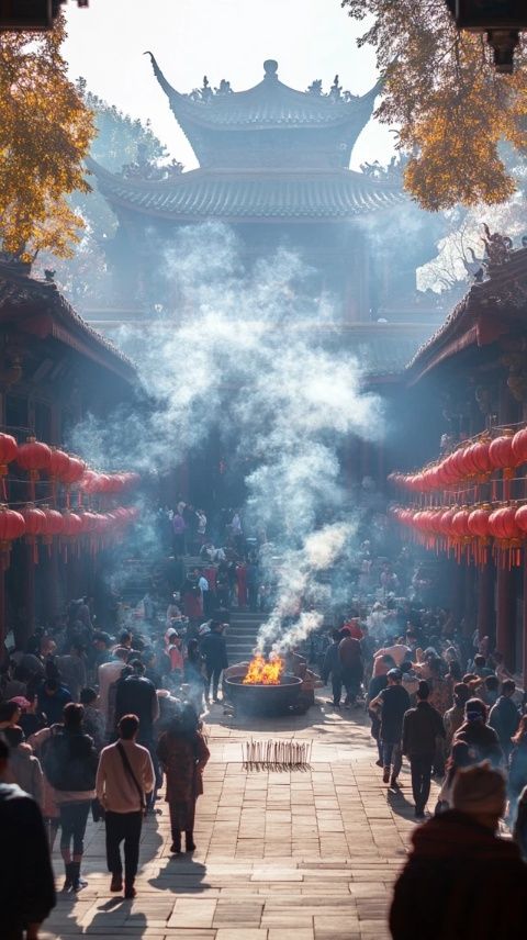 五一假期，河南嵩山景區為廣大游客奉上了煙火氣息與文化沉淀深度融合的文旅盛宴