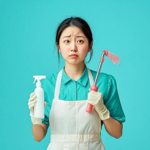 杭州女子花105元請鐘點工打掃衛生對方工作不到半小時就走了