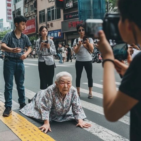 救命常識(shí)！游客游玩途中突然頭發(fā)全部豎起，意識(shí)到情況不對(duì)迅速撤離！