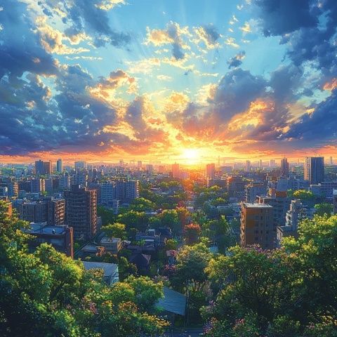 城市生活色彩斑斕，人間百味濃郁