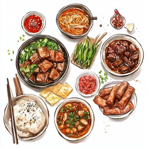 華北平原的美食地圖：山東煎餅卷大蔥、德州扒雞到山西平遙牛肉