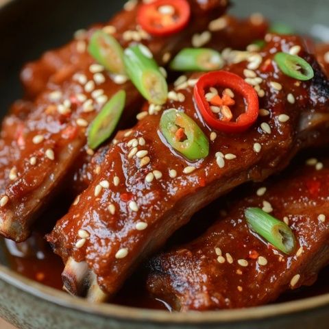 哈嘍姐妹們，今天星期天不上班，我要在家復(fù)刻一下洛杉磯名菜韓式辣牛排骨
