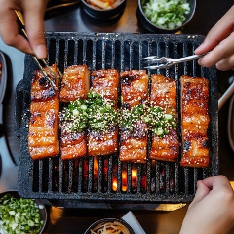 百子灣性價(jià)比之選！人均100體驗(yàn)地道韓式烤肉-樸家一頭豬的美味盛宴