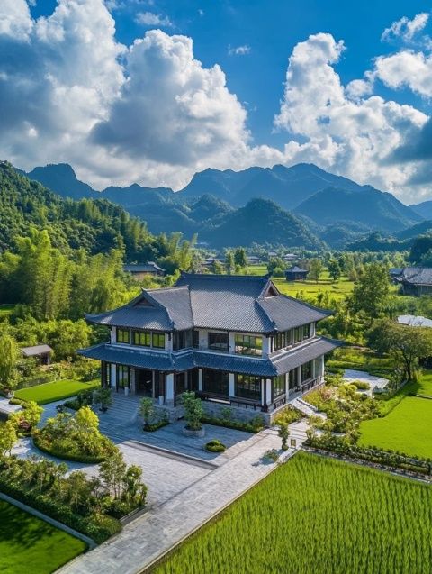 周日游五蓮，自駕線路大旺村-五朵蓮花峰-旺源山莊-胡林村，風(fēng)景如畫