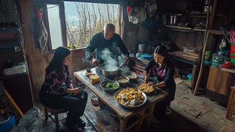 探索南昆山美食之旅：龍門(mén)愛(ài)琴民宿旁的食道部落，竹筒飯與烤全羊的美味邂逅！