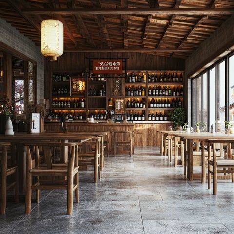 江西武功山畔江蓮柴火飯館，重拾兒時美味瞬間