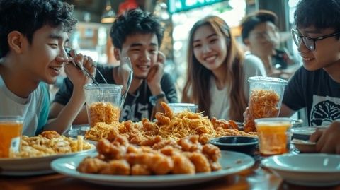 美食帶來(lái)的無(wú)盡喜悅