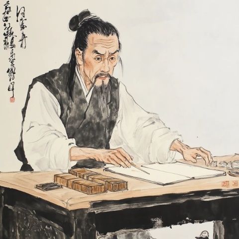 微風在中國古代文學史上，有這樣一位天才文人，他不僅詩詞寫得好，還是書法大家