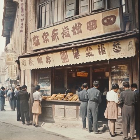 最近，在上海長(zhǎng)樂路花園飯店附近的一家擁有26年歷史的小吃店里