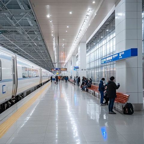 去外地乘高鐵從北京南站出站，朋友說帶你去個好地方