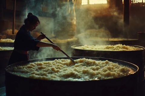 海南省文昌市鋪前鎮(zhèn)傳統(tǒng)名小吃：糟粕醋的獨(dú)特制作工藝及美味傳說(shuō)