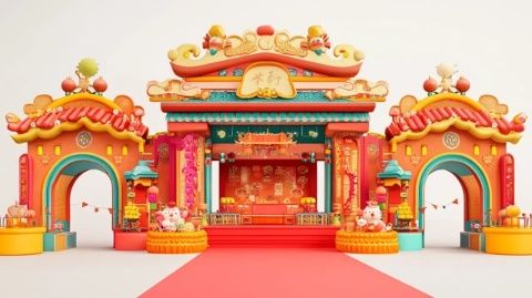 來石景山游樂園過年，美食、好玩、團圓！