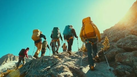秋日登山：靜聽自然之聲，感受溫暖陽光的美好時光