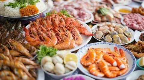 大連特色小吃：海鮮燒烤、章魚丸子、炸醬面等大眾愛(ài)好