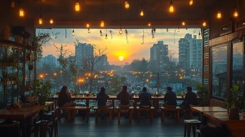 廣州天河熱門東南亞風(fēng)味餐廳：日落美照中，品味泰式佳肴