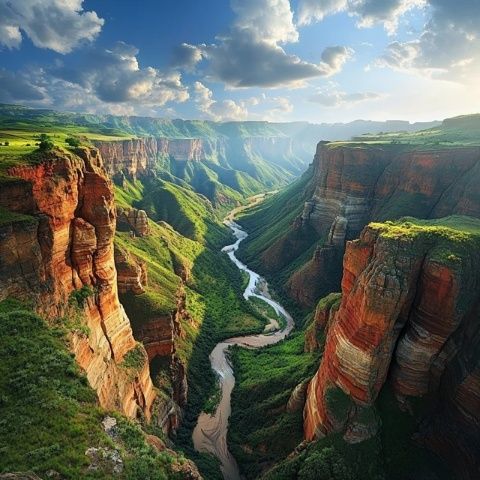 我國(guó)地貌類型多樣，旅游資源豐富——帶你了解中國(guó)的地形地貌
