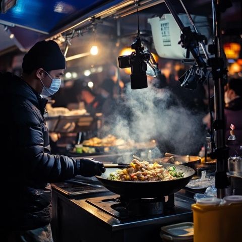 走進沙洲夜市，品嘗這道道美味
