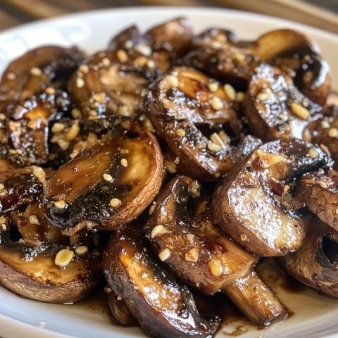 孤獨的美食家靈感之蒜香烤蘑菇：簡易步驟打造五郎大叔風味盛宴
