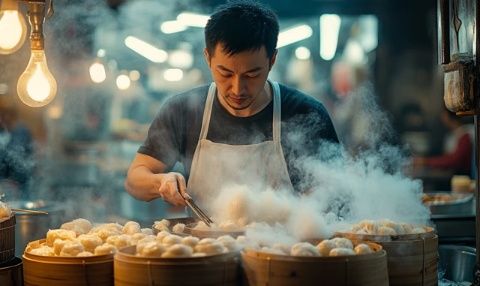 貴州盤州特色小吃：醬汁拌面（燃面）的魅力之旅